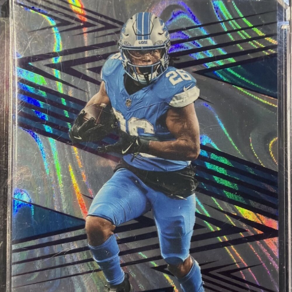 2025 Panini Revolution Jahmyr Gibbs #177 /49